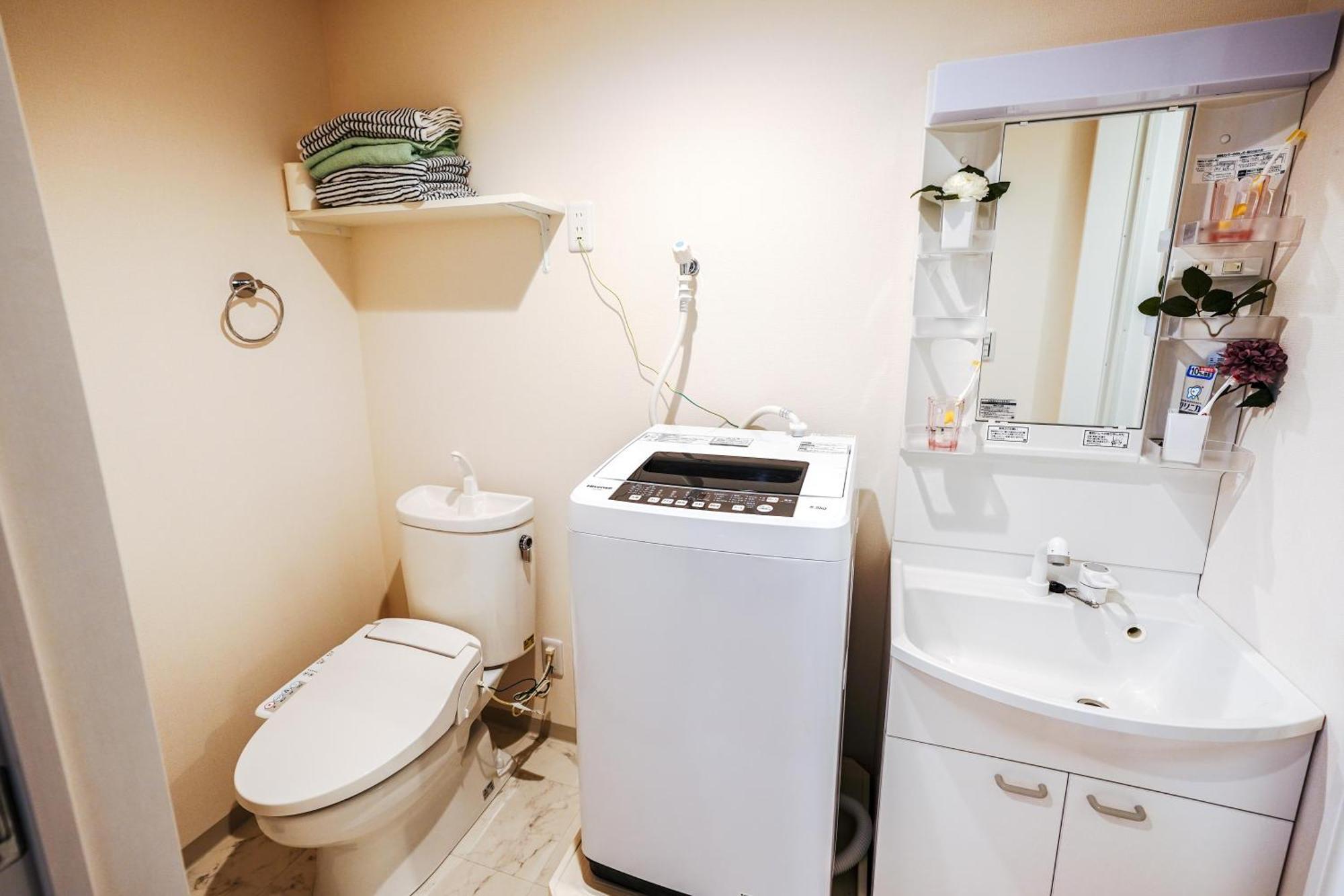 Apartment B33池袋最中心 交通便利车站3分 Ikebukuro Center 3 Mins To St Max 4p 直达新宿 涉谷 表参道 池袋 上野 代代木 银座 原宿