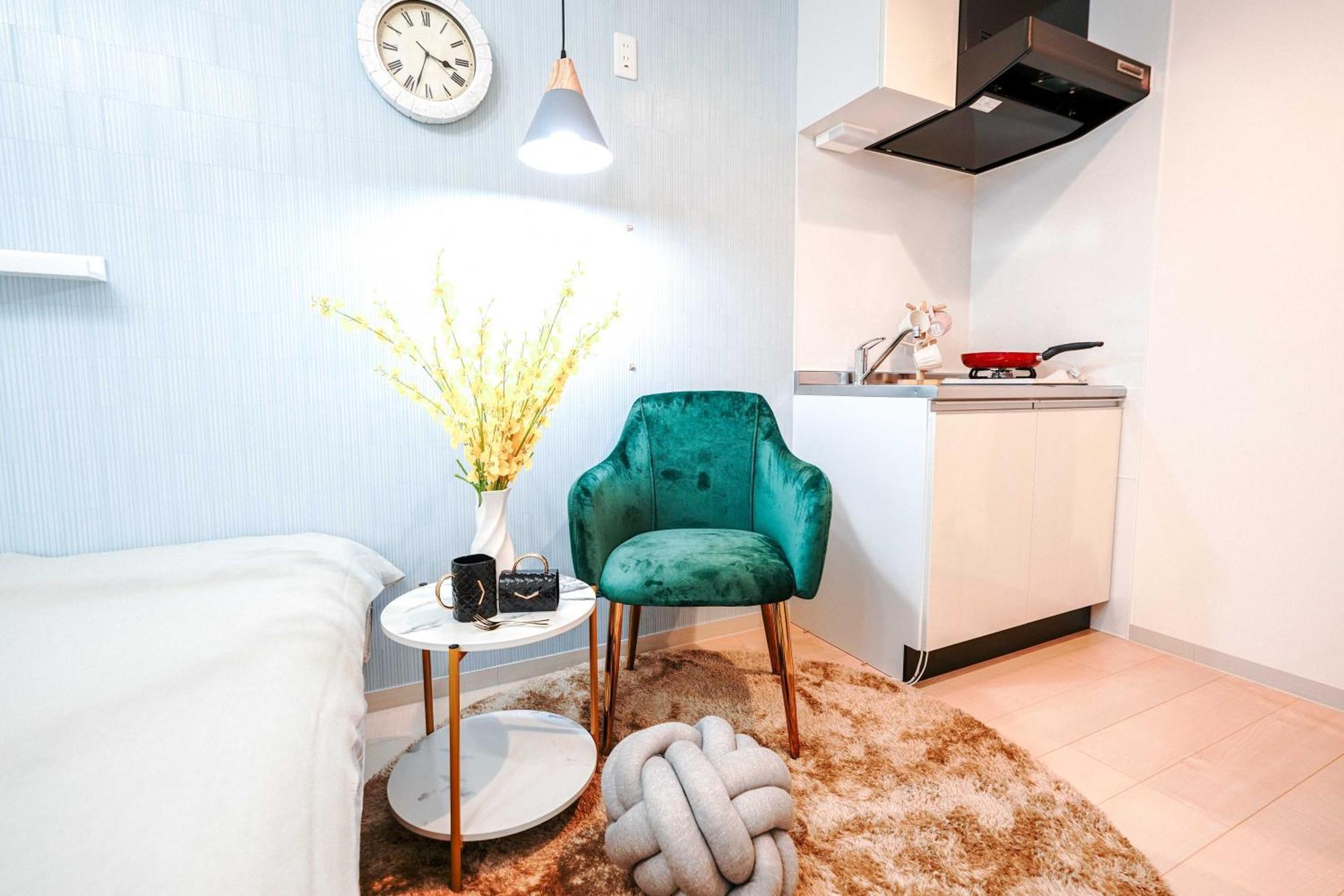 Apartment B33池袋最中心 交通便利车站3分 Ikebukuro Center 3 Mins To St Max 4p 直达新宿 涉谷 表参道 池袋 上野 代代木 银座 原宿